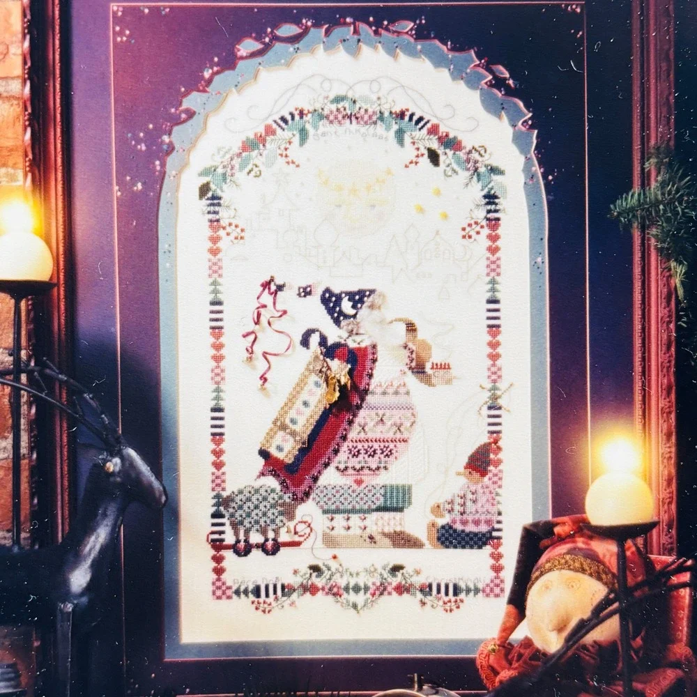 Shepherd's Bush The Toy Gatherer Cross Stitch Kit Santa Christmas New Complete
